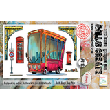 AALL and Create Clear Stamp Set A6 Brit Stop Bus Pop (AALL-TP-1113)