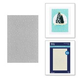 Spellbinders Simon's Snow Globes Sparkling Snow 3D Embossing Folder (E3D-069)