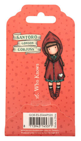Gorjuss Who Knows Mini Rubber Stamps (GOR-ES-STAMP520)