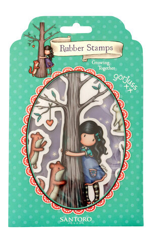 Gorjuss Growing Together Rubber Stamps (GOR-ES-STAMP521) Gorjuss Growing Together Rubber Stamps (GOR-ES-STAMP521)