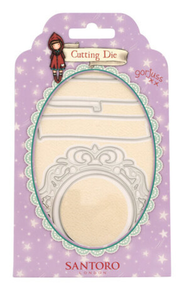 Gorjuss Scroll & Embellished Frame Dies (GOR-ES-CD699) Gorjuss Scroll & Embellished Frame Dies (GOR-ES-CD699)