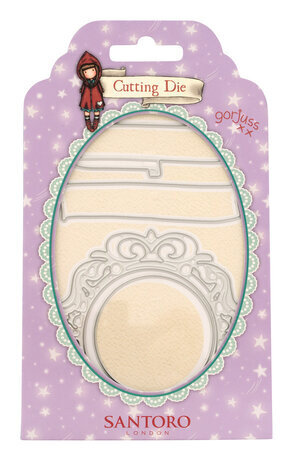 Gorjuss Scroll & Embellished Frame Dies (GOR-ES-CD699) Gorjuss Scroll & Embellished Frame Dies (GOR-ES-CD699)
