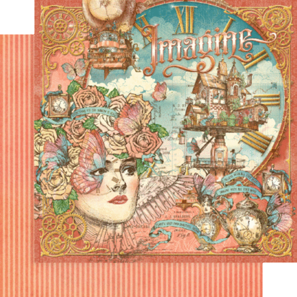 Graphic 45 Imagine 12x12 Inch Deluxe Collector's Edition (4502722)