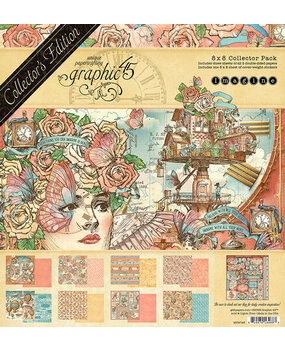 Graphic 45 Imagine 8x8 Inch Deluxe Collector's Edition (4502723) Graphic 45 Imagine 8x8 Inch Deluxe Collector's Edition (4502723)