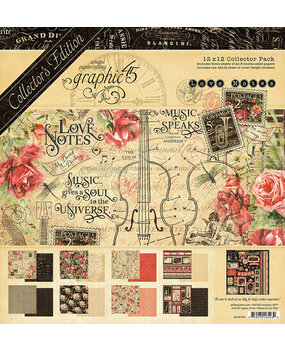 Graphic 45 Love Notes 12x12 Inch Deluxe Collector's Edition (4502782)