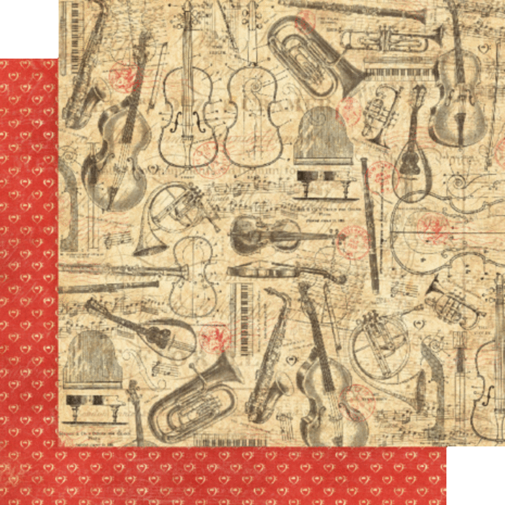 Graphic 45 Love Notes 12x12 Inch Deluxe Collector's Edition (4502782)