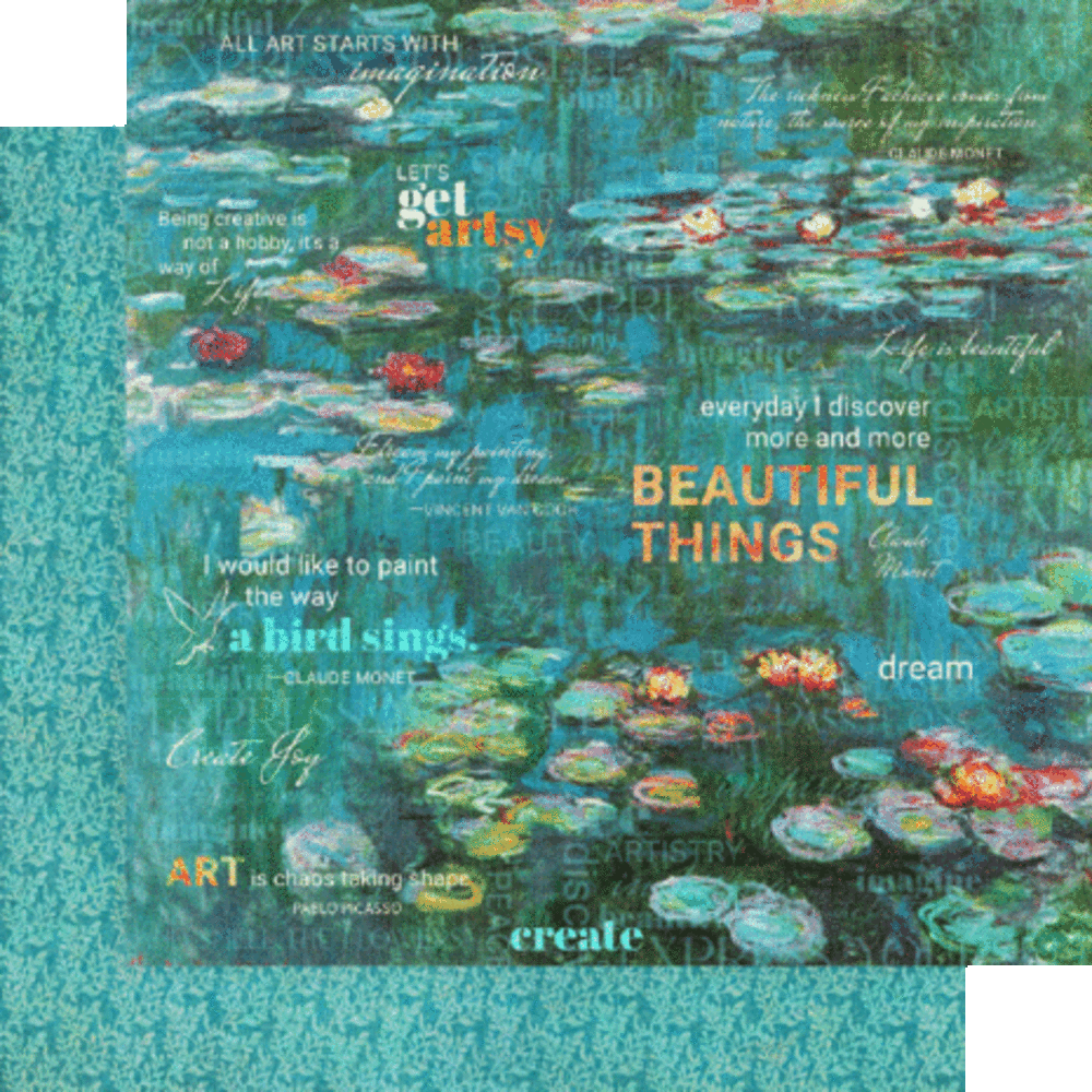 Graphic 45 Let's Get Artsy 8x8 Inch Collection Pack (4502753)