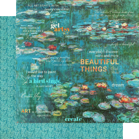 Graphic 45 Let's Get Artsy 8x8 Inch Collection Pack (4502753)