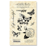 Graphic 45 Let's Get Artsy Clear Stamp Set (4502758)