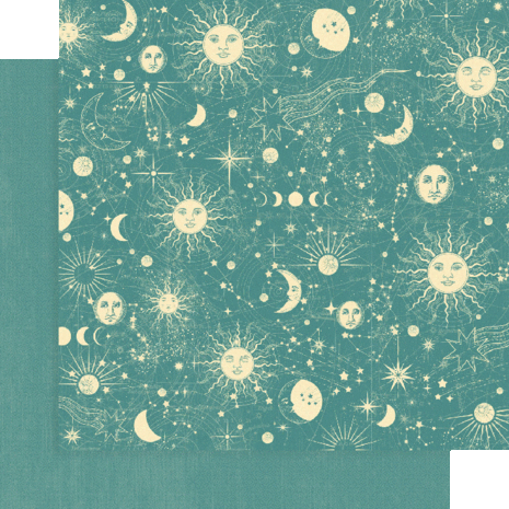 Graphic 45 Life is Abundant 12x12 Inch Patterns & Solids Paper Pack (4502777)