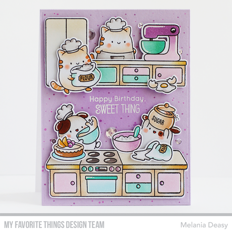 My Favorite Things Kitchen Cuties Clear Stamps (JB-019) My Favorite Things Kitchen Cuties Clear Stamps (JB-019)