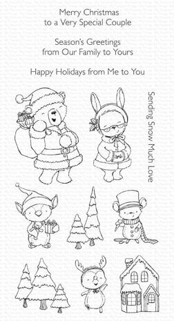 My Favorite Things Christmas Characters Clear Stamps (SY-62)