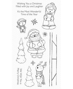 My Favorite Things Christmas Carols Clear Stamps (SY-63)