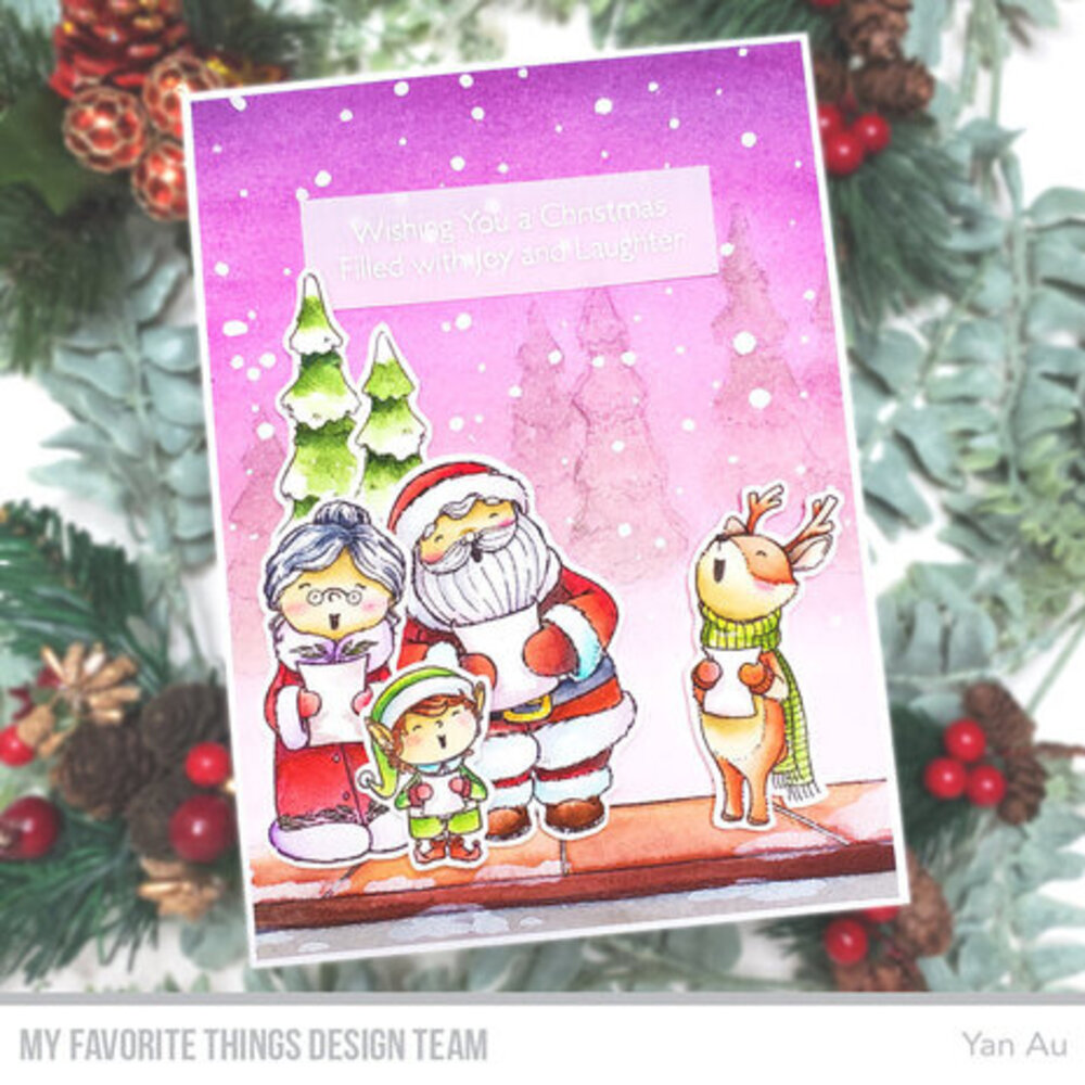 My Favorite Things Christmas Carols Clear Stamps (SY-63)
