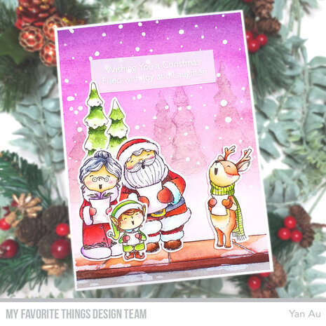 My Favorite Things Christmas Carols Clear Stamps (SY-63)