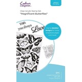 Crafter's Companion Magnificent Butterflies Clear Stamp Set (CC-ST-CA-MAGBUT)