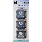 Studio Light Essentials Water-Reactive Ink Pads Blues (SL-ES-INKP15)