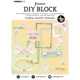 Studio Light Floral Pastel Frames A6 DIY Block (SL-ES-DCB65)