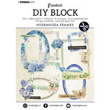 Studio Light Hydrangea Frames A6 DIY Block (SL-ES-DCB66)