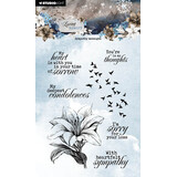 Studio Light In Loving Memory Clear Stamps Sympathy Messages (SL-ILM-STAMP560)