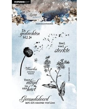Studio Light In Loving Memory Clear Stamps Condoleanceteksten (SL-ILM-STAMP561)