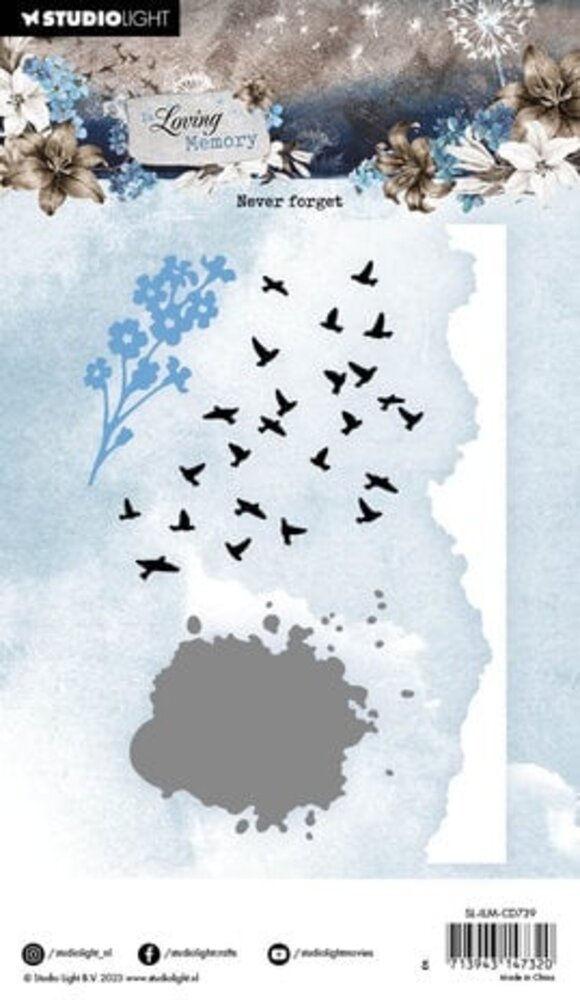 Studio Light In Loving Memory Snijmal Never Forget (SL-ILM-CD739) Studio Light In Loving Memory Snijmal Never Forget (SL-ILM-CD739)