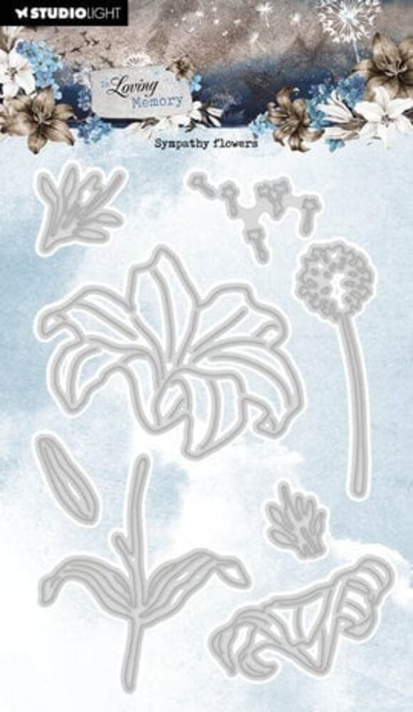 Studio Light In Loving Memory Snijmal Sympathy Flowers (SL-ILM-CD740) Studio Light In Loving Memory Snijmal Sympathy Flowers (SL-ILM-CD740)