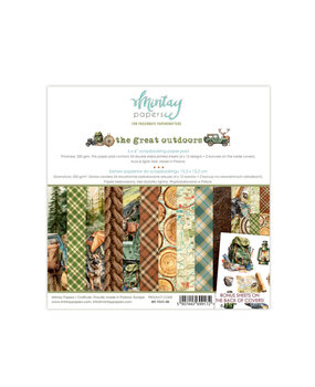 Mintay The Great Outdoors 6x6 Inch Scrapbooking Paper Pad (MT-TGO-08)