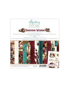Mintay Bohemian Wedding 6x6 Inch Scrapbooking Paper Pad (MT-BOH-08) Mintay Bohemian Wedding 6x6 Inch Scrapbooking Paper Pad (MT-BOH-08)