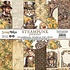 Steampunk Journey 8x8 Inch Paper Pad (SB-STJO-10) Steampunk Journey 8x8 Inch Paper Pad (SB-STJO-10)