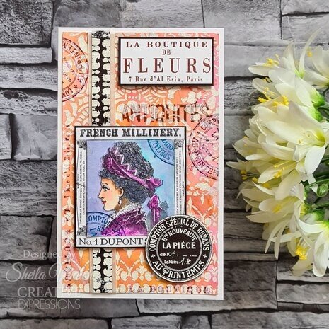 Creative Expressions Hearts 6x6 Inch Stencil (CEST139) Creative Expressions Hearts 6x6 Inch Stencil (CEST139)