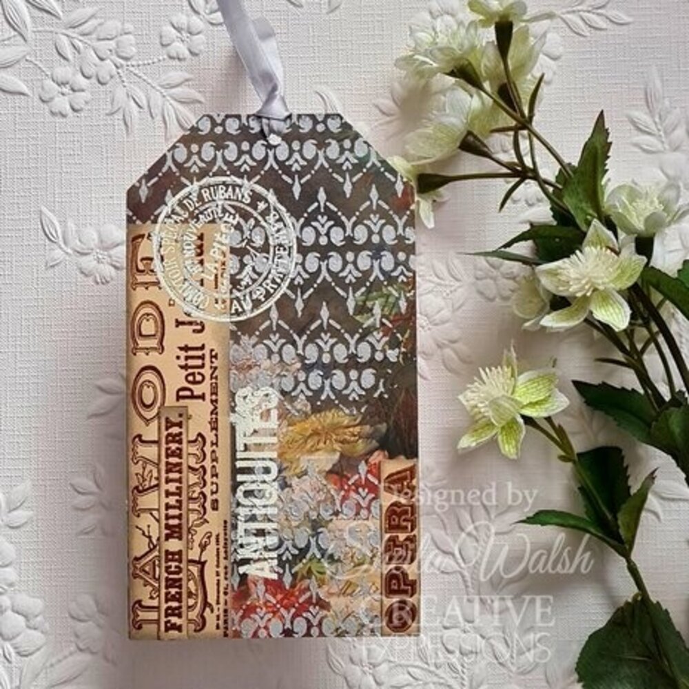 Creative Expressions Hearts 6x6 Inch Stencil (CEST139) Creative Expressions Hearts 6x6 Inch Stencil (CEST139)