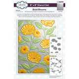 Creative Expressions Companion Colouring Stencil Bold Blooms (CEST131)