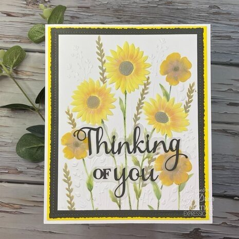 Creative Expressions Wildflowers 3D Embossing Folder (EF3D-070) Creative Expressions Wildflowers 3D Embossing Folder (EF3D-070)