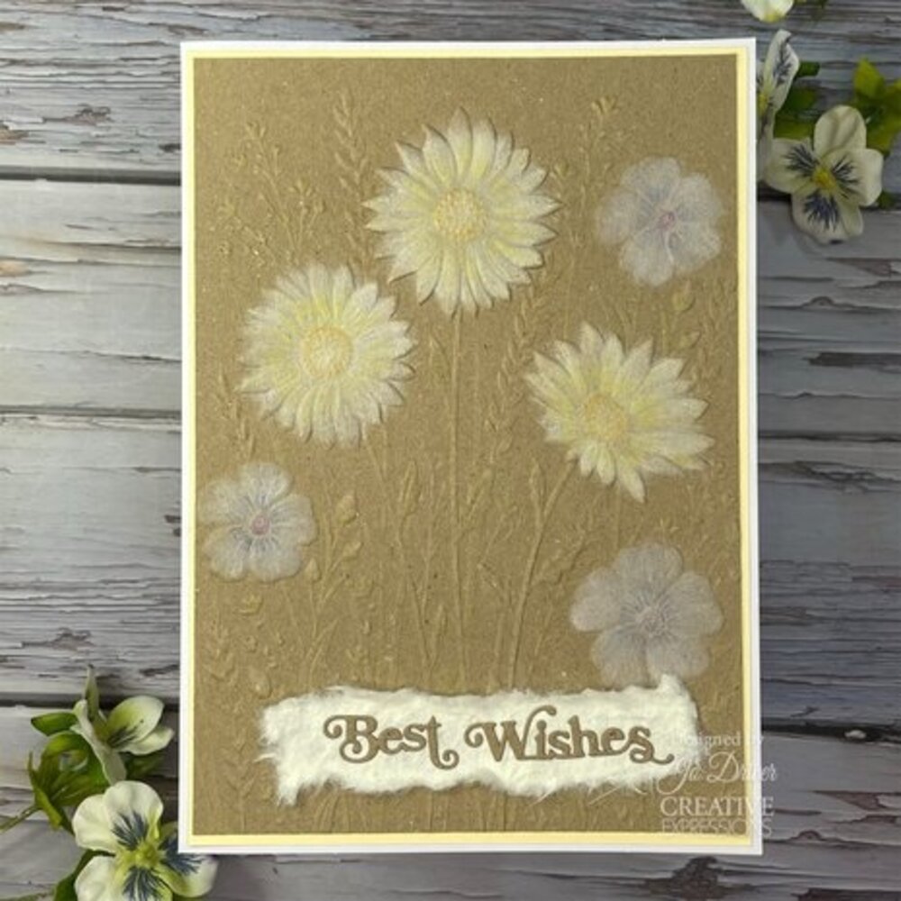 Creative Expressions Wildflowers 3D Embossing Folder (EF3D-070) Creative Expressions Wildflowers 3D Embossing Folder (EF3D-070)