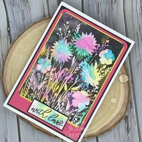 Creative Expressions Wildflowers 3D Embossing Folder (EF3D-070) Creative Expressions Wildflowers 3D Embossing Folder (EF3D-070)