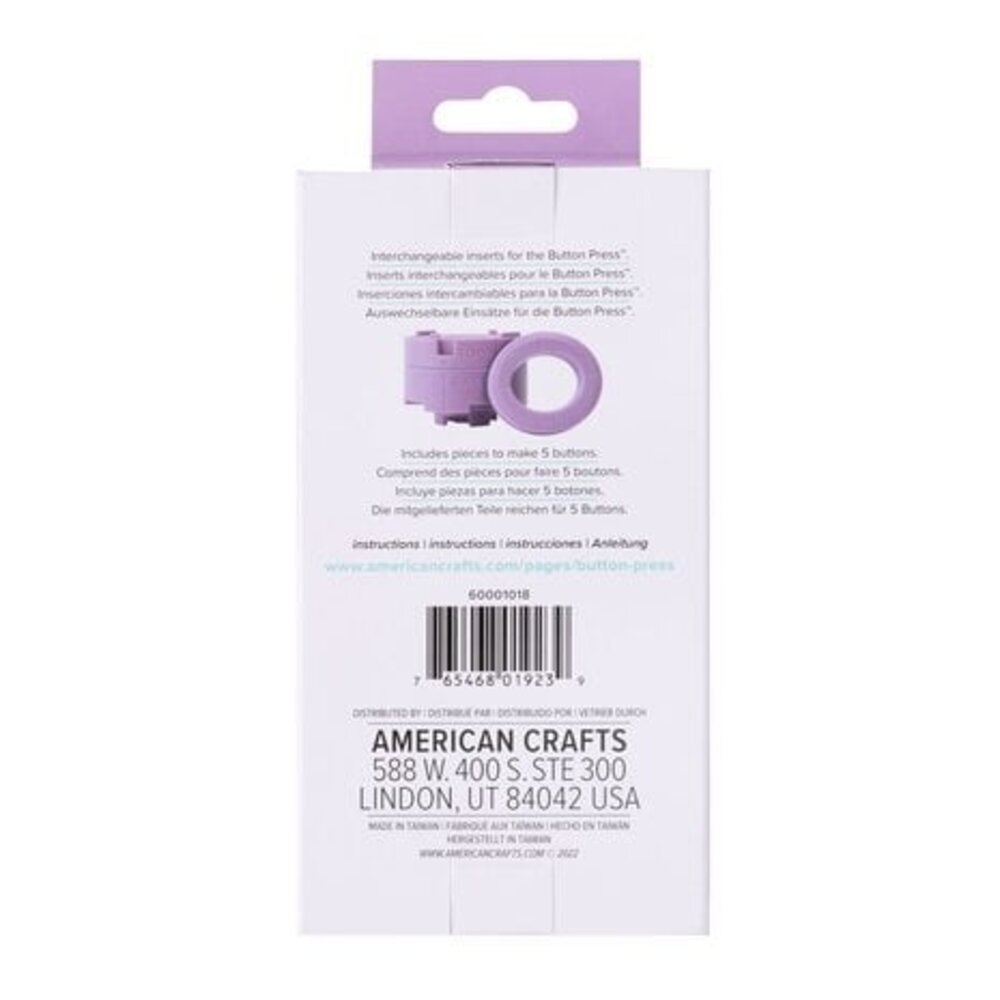 We R Memory Keepers Button Press Small Oval Insert (60001018) We R Memory Keepers Button Press Small Oval Insert (60001018)