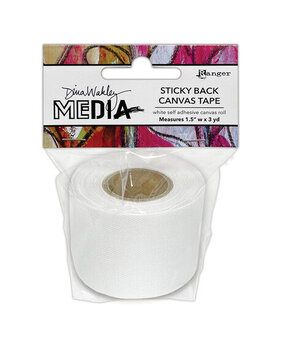Dina Wakley MEdia Sticky Back Canvas Tape (MDA84587) Dina Wakley MEdia Sticky Back Canvas Tape (MDA84587)