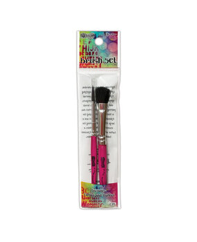 Ranger Dylusions Dyamond Brush Set Faffer & Fluffer (DYA83023) Ranger Dylusions Dyamond Brush Set Faffer & Fluffer (DYA83023)