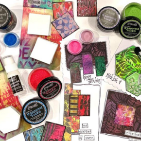 Dylusions | Dyamond Rocks