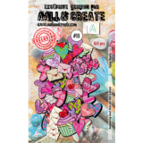 AALL and Create Ephemera Die-cuts Flying Hearts (AALL-EP-018)