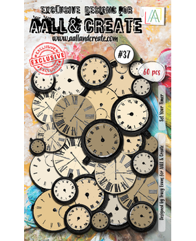 AALL and Create Ephemera Die-cuts Set Your Timer (AALL-EP-037)