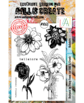 AALL and Create Clear Stamp Set A5 Hellebore (AALL-TP-1063) AALL and Create Clear Stamp Set A5 Hellebore (AALL-TP-1063)