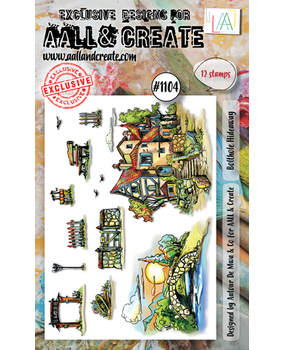 AALL and Create Clear Stamp Set A6 Bolthole Hideaway (AALL-TP-1104) AALL and Create Clear Stamp Set A6 Bolthole Hideaway (AALL-TP-1104)