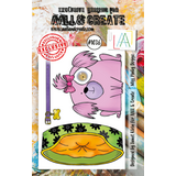 AALL and Create Clear Stamp Set A7 Miss Pinky Doggo (AALL-TP-1036)