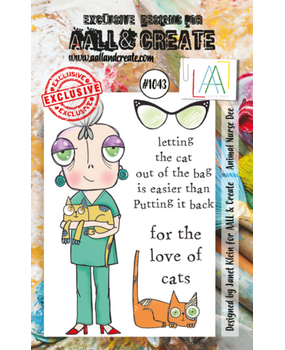 AALL and Create Clear Stamp Set A7 Animal Nurse Dee (AALL-TP-1043) AALL and Create Clear Stamp Set A7 Animal Nurse Dee (AALL-TP-1043)