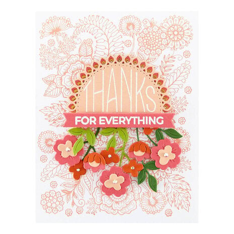 Spellbinders Kaleidoscope Arch Sentiments Clear Stamp (STP-208) Spellbinders Kaleidoscope Arch Sentiments Clear Stamp (STP-208)