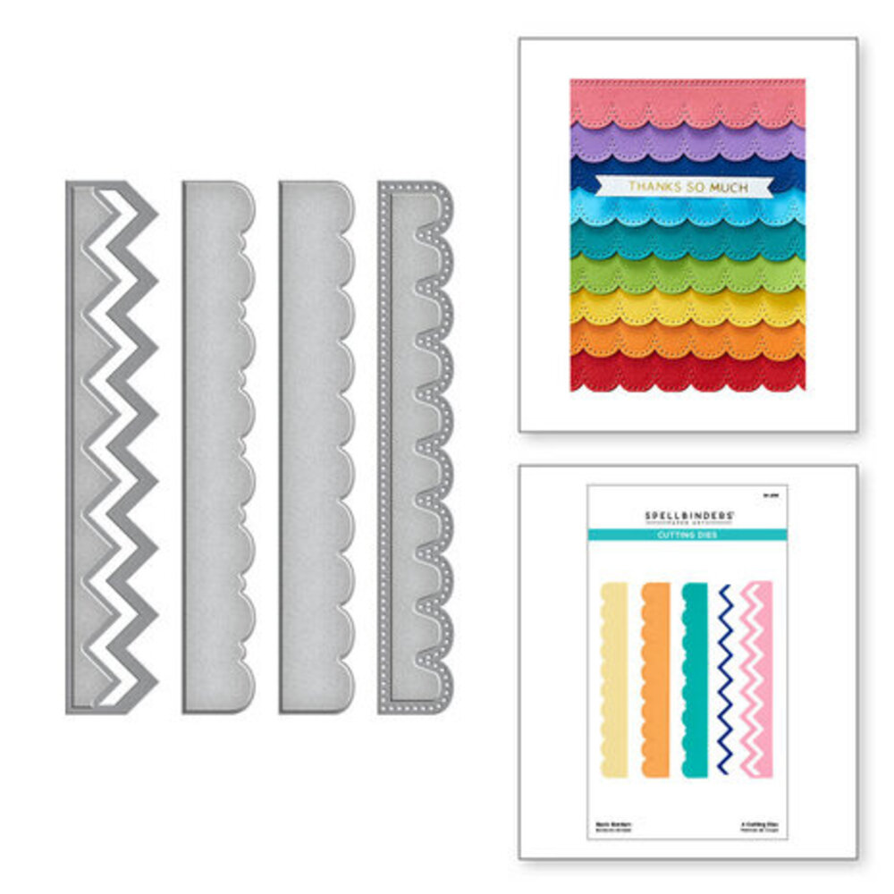 Spellbinders Basic Borders Dies (S6-206) Spellbinders Basic Borders Dies (S6-206)