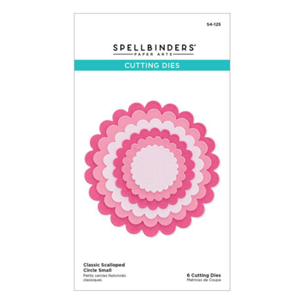 Spellbinders Classic Scalloped Circles Dies (S4-125)