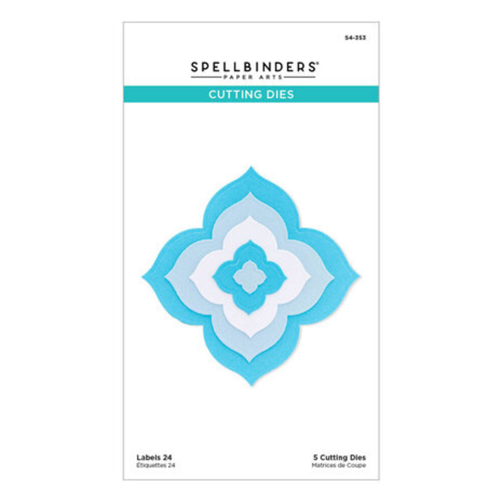 Spellbinders Labels 24 Dies (S4-353) Spellbinders Labels 24 Dies (S4-353)